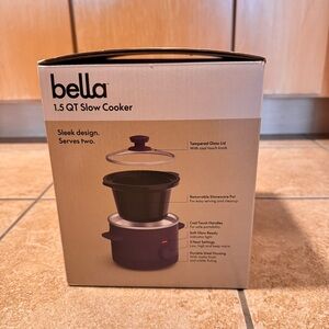 Bella | purple 1.5 QT Slow Cooker